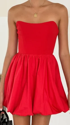 Dandy Mini Dress - Red