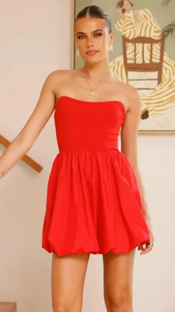 Dandy Mini Dress - Red