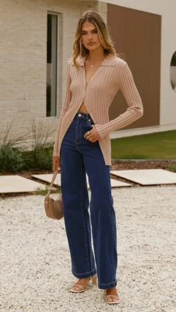 Darcy Knit Top - Mocha