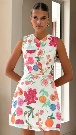Davana Mini Dress - Fruit Punch Print