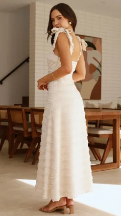 Dela Maxi Dress - Cream