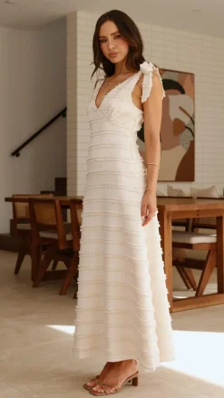 Dela Maxi Dress - Cream