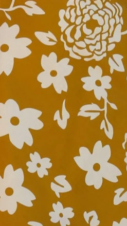 Delilah Mini Dress - Mustard Floral