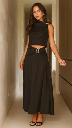 Delphine Top - Black