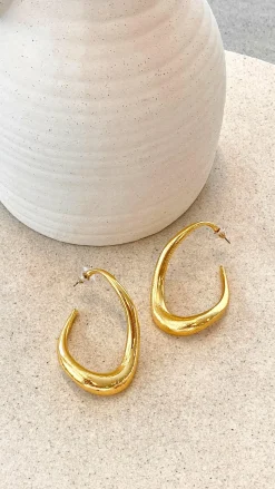 Eastwood Earrings - Gold