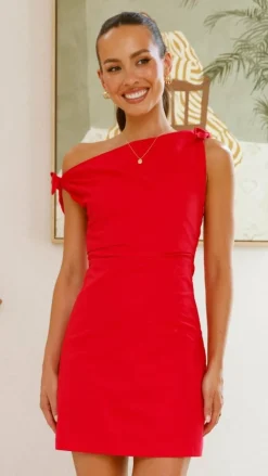 Ebbe Mini Dress - Red