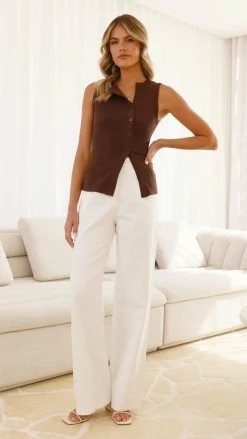 Edie Top - Chocolate