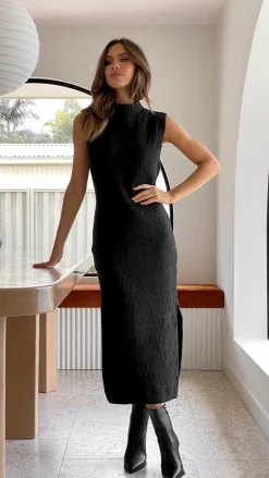 Eleanor Knit Dress - Black