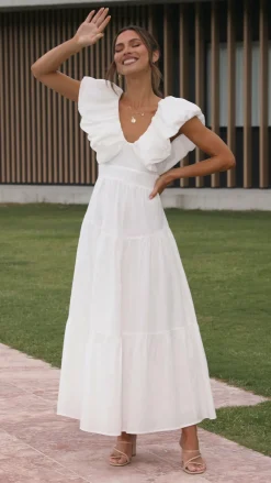 Emma Maxi Dress - White