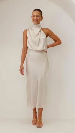 Esther Maxi Dress - Champagne