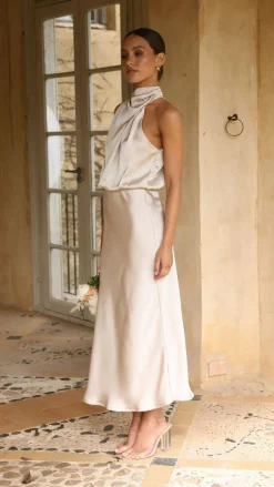 Esther Maxi Dress - Champagne