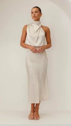 Esther Maxi Dress - Champagne