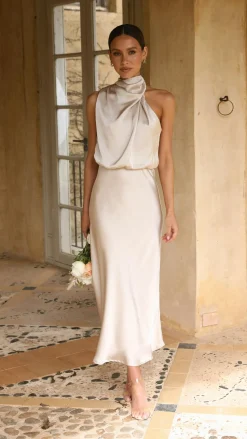 Esther Maxi Dress - Champagne