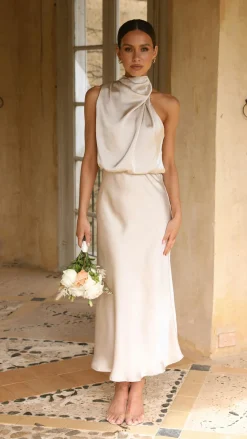 Esther Maxi Dress - Champagne