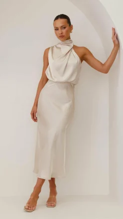 Esther Maxi Dress - Champagne