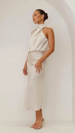 Esther Maxi Dress - Champagne