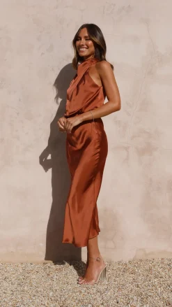 Esther Maxi Dress - Copper
