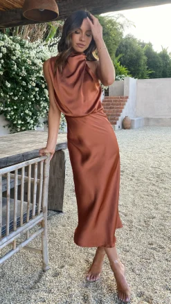 Esther Maxi Dress - Copper