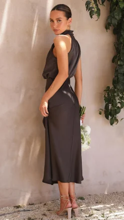 Esther Maxi Dress - Espresso