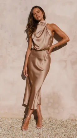 Esther Maxi Dress - Latte