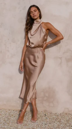 Esther Maxi Dress - Latte