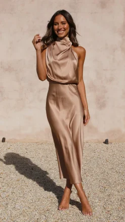 Esther Maxi Dress - Latte