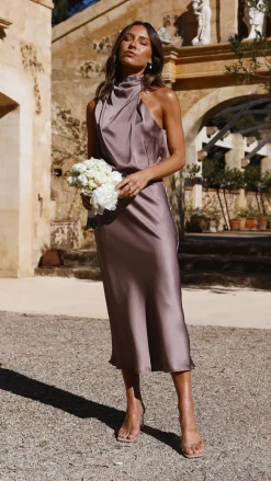 Esther Maxi Dress - Mushroom