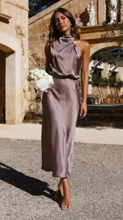 Esther Maxi Dress - Mushroom