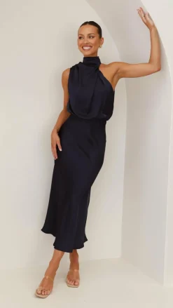 Esther Maxi Dress - Navy