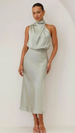 Esther Maxi Dress - Olive