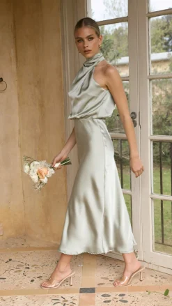 Esther Maxi Dress - Olive