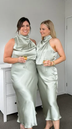 Esther Maxi Dress - Olive