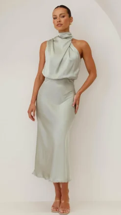 Esther Maxi Dress - Olive