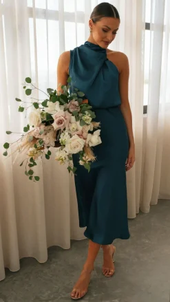 Esther Maxi Dress - Teal