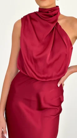 Esther Maxi Dress - Wine