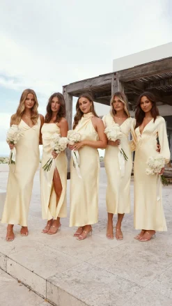 Esther Maxi Dress - Yellow