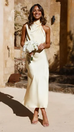 Esther Maxi Dress - Yellow