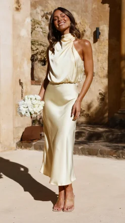 Esther Maxi Dress - Yellow