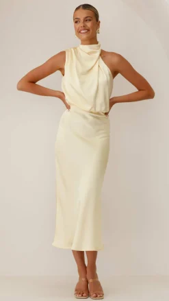 Esther Maxi Dress - Yellow