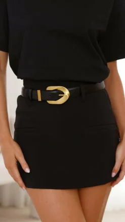 Evelyn Belt - Black