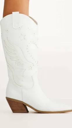 Everlyn Boots - White