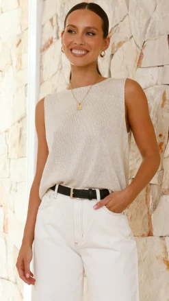 Fareeda Top - Natural