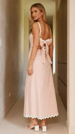 Fiora Maxi Dress - Pink