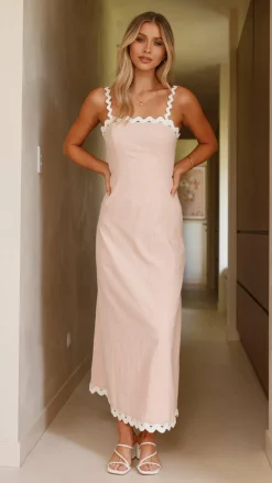 Fiora Maxi Dress - Pink