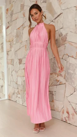 Frances Maxi Dress - Pink