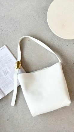 Francesca Shoulder Bag - White