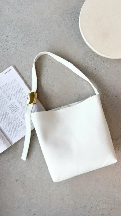 Francesca Shoulder Bag - White
