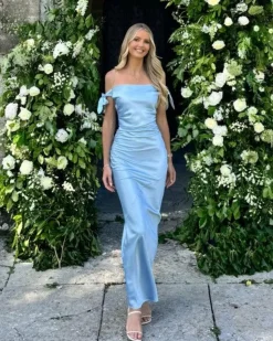 Frida Maxi Dress - Blue