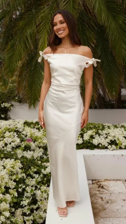 Frida Maxi Dress - Champagne