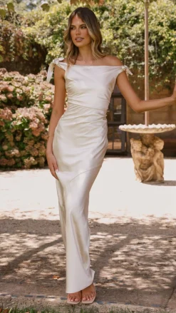 Frida Maxi Dress - Champagne